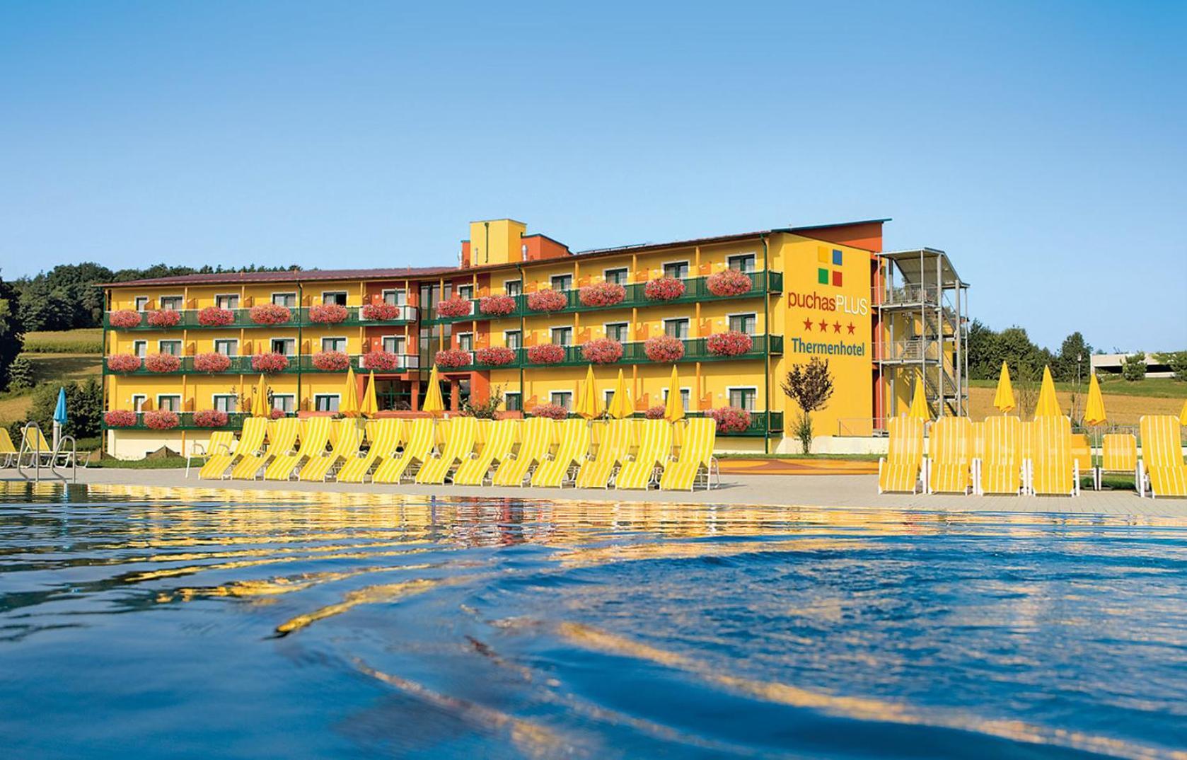 Thermenhotel Puchasplus ชเตเกอร์สบาค ภายนอก รูปภาพ